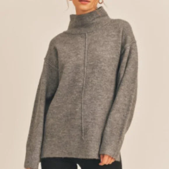 NWT - Lush Turtleneck Sweater - Picture 2 of 7